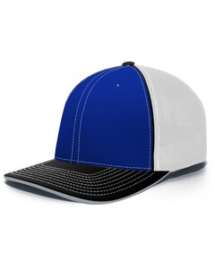 Pacific Headwear 404F Blue-Trucker Flexfit&reg; Hat Blue