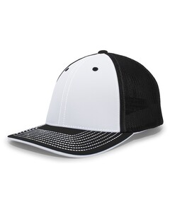 Pacific Headwear 404M White-PacFlex Trucker Hat White