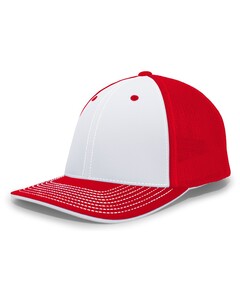 Pacific Headwear 404M White-PacFlex Trucker Hat White