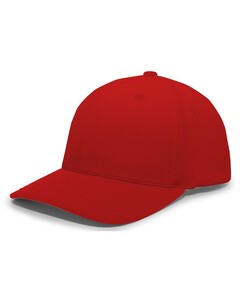 M2 Performance PacFlex Hat Red Pacific Headwear 498F Red