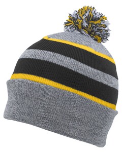 Pacific Headwear 641K  Pom-Pom Cuff Beanie Cap