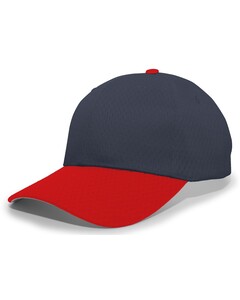 Pacific Headwear 805M Navy-Coolport™ Mesh Hook-And-Loop Adjustable Cap Navy