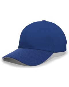 Pacific Headwear 805M Blue-Coolport™ Mesh Hook-And-Loop Adjustable Cap Blue