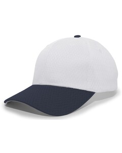 Pacific Headwear 805M Gray-Coolport™ Mesh Hook-And-Loop Adjustable Cap Gray