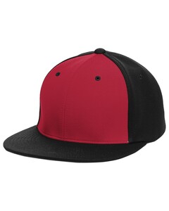 Premium P-Tec Flexfit® Cap Red Pacific Headwear ES342 Red