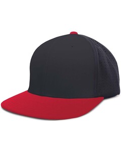 Pacific Headwear ES474 Navy-Perforated F3 Performance Flexfit&reg; Cap Navy