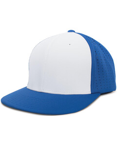 Perforated F3 Performance Flexfit® Cap White Pacific Headwear ES474 White