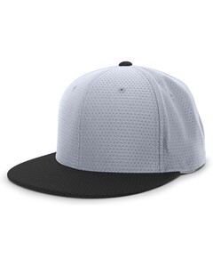 Pacific Headwear ES818 Gray-Performance Air Jersey Flexfit&reg; Cap Gray