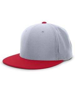 Pacific Headwear ES818 Gray-Performance Air Jersey Flexfit&reg; Cap Gray