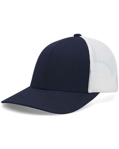 Pacific Headwear P114 Navy-Low-Pro Trucker Hat Navy