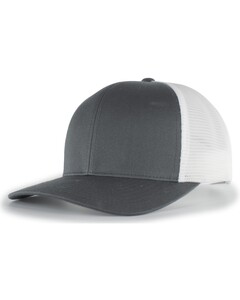 Pacific Headwear P151 Gray-Trucker PacFlex Snapback Cap Gray