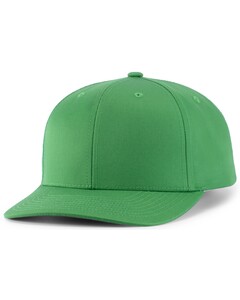 Pacific Headwear P322 Green-POLY/COTTON SNAPBACK CAP Green