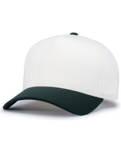 Pacific Headwear P814 Green-Heritage 5-Panel Snapback Green