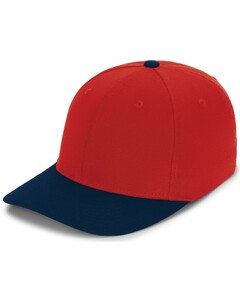 Pacific Headwear P821 Red-PRO-WOOL PACFLEX CAP Red