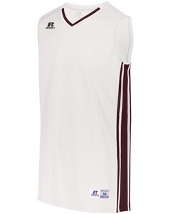 Youth Legacy Basketball Jersey White Russell Athletic 4B1VTB White