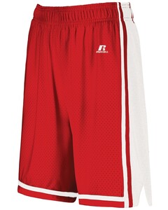 Women's Legacy Mesh Basketball Shorts Red Russell Athletic 4B2VTX Red