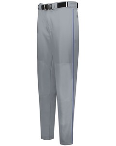 Russell Athletic R11LGB Gray-Youth Piped Diamond Series Baseball Pant 2.0 Gray