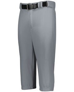 Youth Solid Diamond Series Baseball Knicker 2.0 Gray Russell Athletic R12LGB Gray