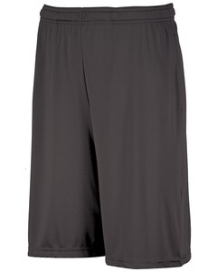 Dri-Power Essential Athletic Shorts With Pockets Gray Russell Athletic TS7X2M Gray