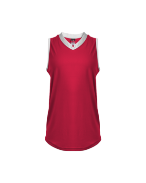 Girls' SLIDE Fastpitch V-Neck Sleeveless Jersey
