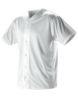 Adult Faux Mesh Baseball Jersey