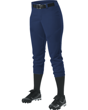 Pantalon cropped softball femme Alleson Athletic noir taille M