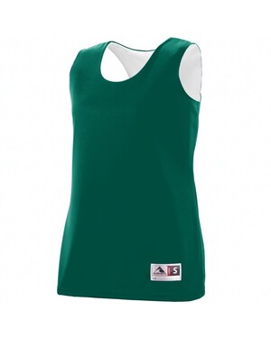 Augusta 1213 Girls Wicking Two-Button Jersey - Dark Green - M