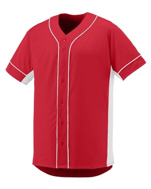 Augusta Sportswear 3XL Mens Blast Baseball Jersey Navy/Red/White 1530 