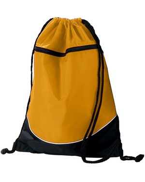 Tri-Colour Drawstring Backpack