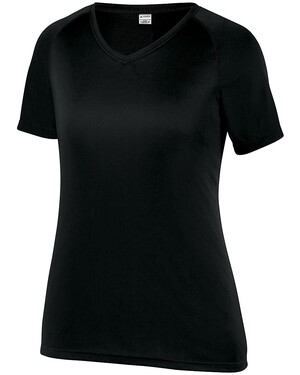 Girls' Attain Wicking Raglan Sleeve T-Shirt