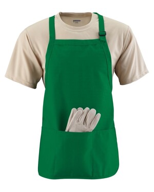 Medium Length Apron With Pouch