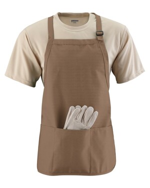 Medium Length Apron With Pouch