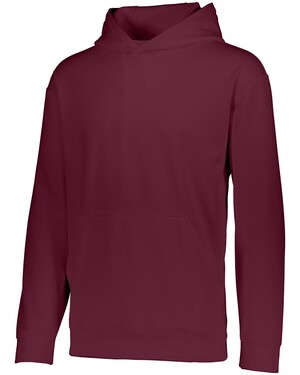 Youth Wicking  Fleece Hoodie