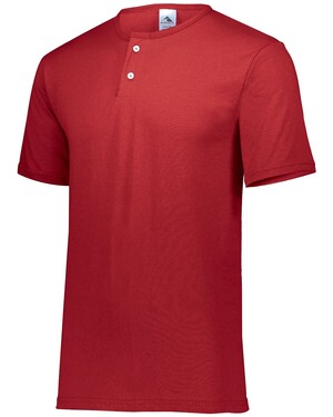 Augusta 585 Wicking Two-Button Baseball Jersey with Piping