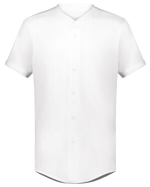Augusta Sportswear Adult 3/4-Sleeve Baseball Jersey White/ Black S