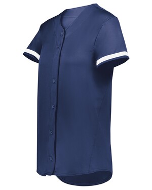 Girls Cutter+ Full Button Softball Jersey