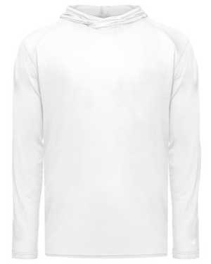 Tri-Blend Surplice Youth Hood Tee