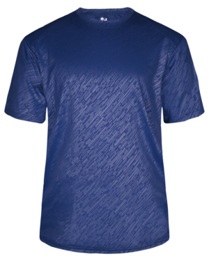 LINE EMBOSSED TEE