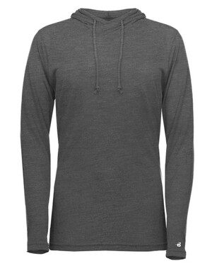 Tri-Blend Surplice Women's Hood Tee