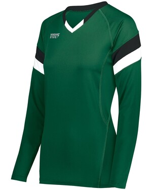 Girls TruHit Tri Long Sleeve Jersey