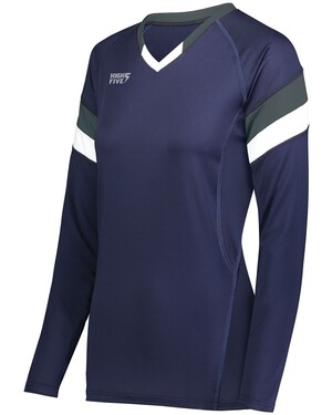 Girls TruHit Tri Long Sleeve Jersey