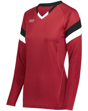 Girls' Truhit Tri-Color Long Sleeve Jersey