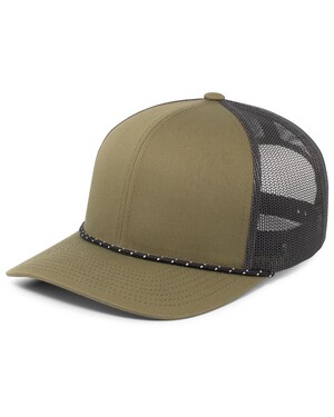bed Druppelen verzoek Pacific Headwear 104BR Trucker Snapback Rope Hat - BlankCaps.com