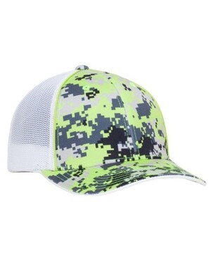 Pacific Headwear 708F  Digi Camo Flexfit Cap