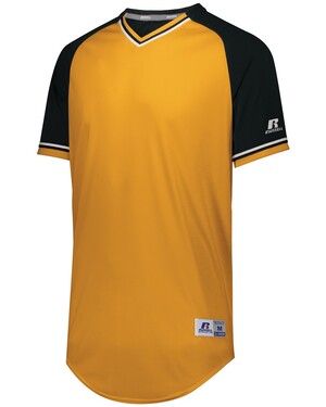 Russell Classic V-Neck Baseball Jersey