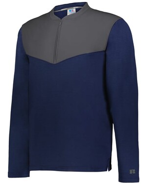 Sideline Grid 1/4 Zip Pullover