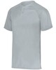 Augusta Sportswear 1565 Attain Wicking Two-Button Baseball Jersey