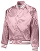 Augusta Sportswear 3610 Satin Baseball Jacket/Striped Trim