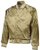 Augusta Sportswear 3610 Satin Baseball Jacket/Striped Trim