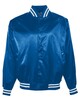 Augusta Sportswear 3610 Satin Baseball Jacket/Striped Trim